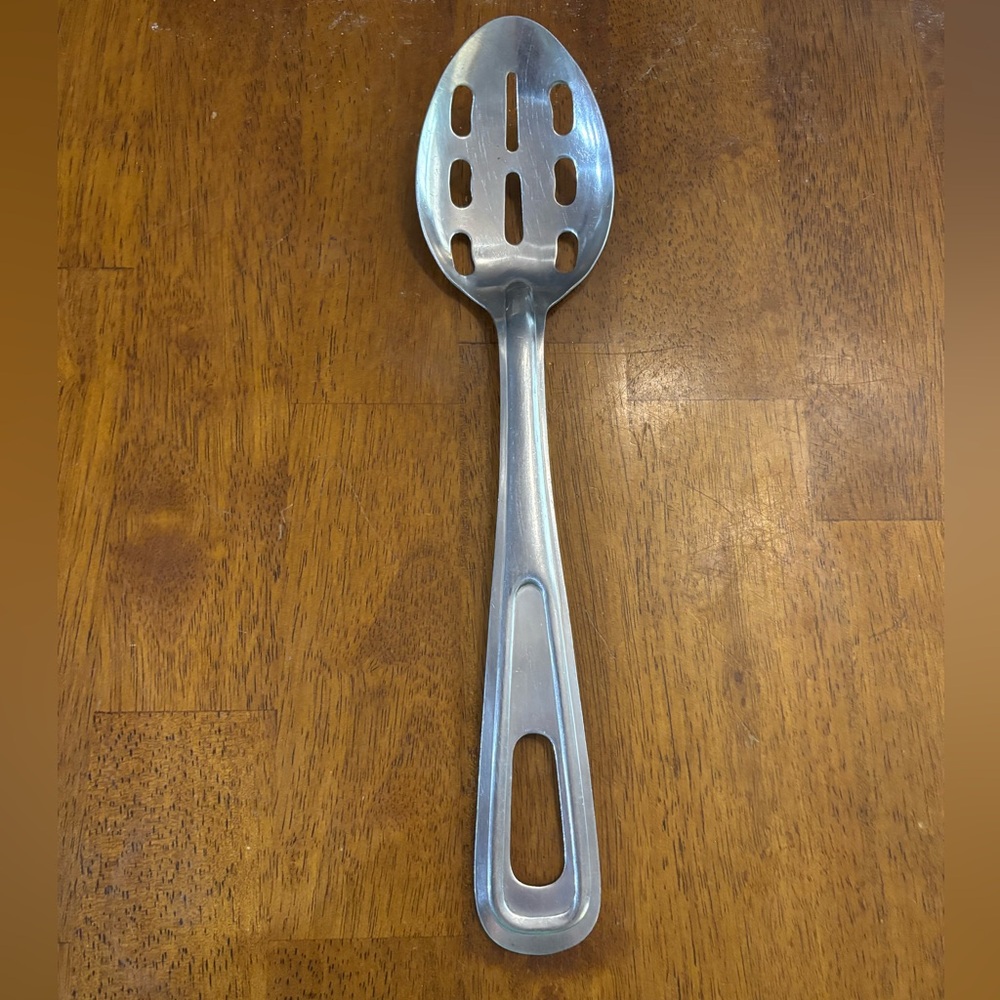 EKCO Japan Slotted Cooking Serving Spoon Stainless Steel 11"